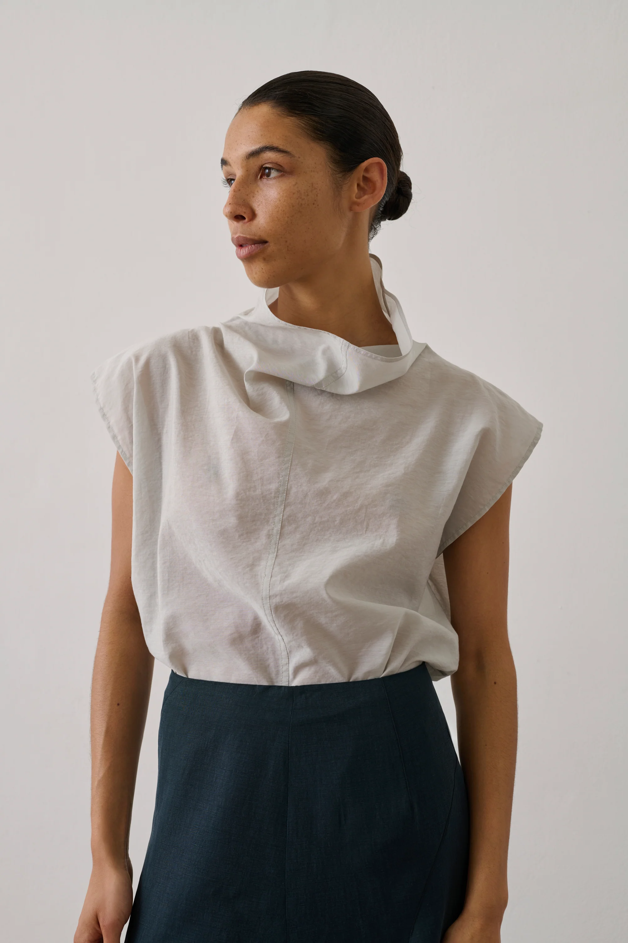 BLOUSE IZUMI GREY - Image 3