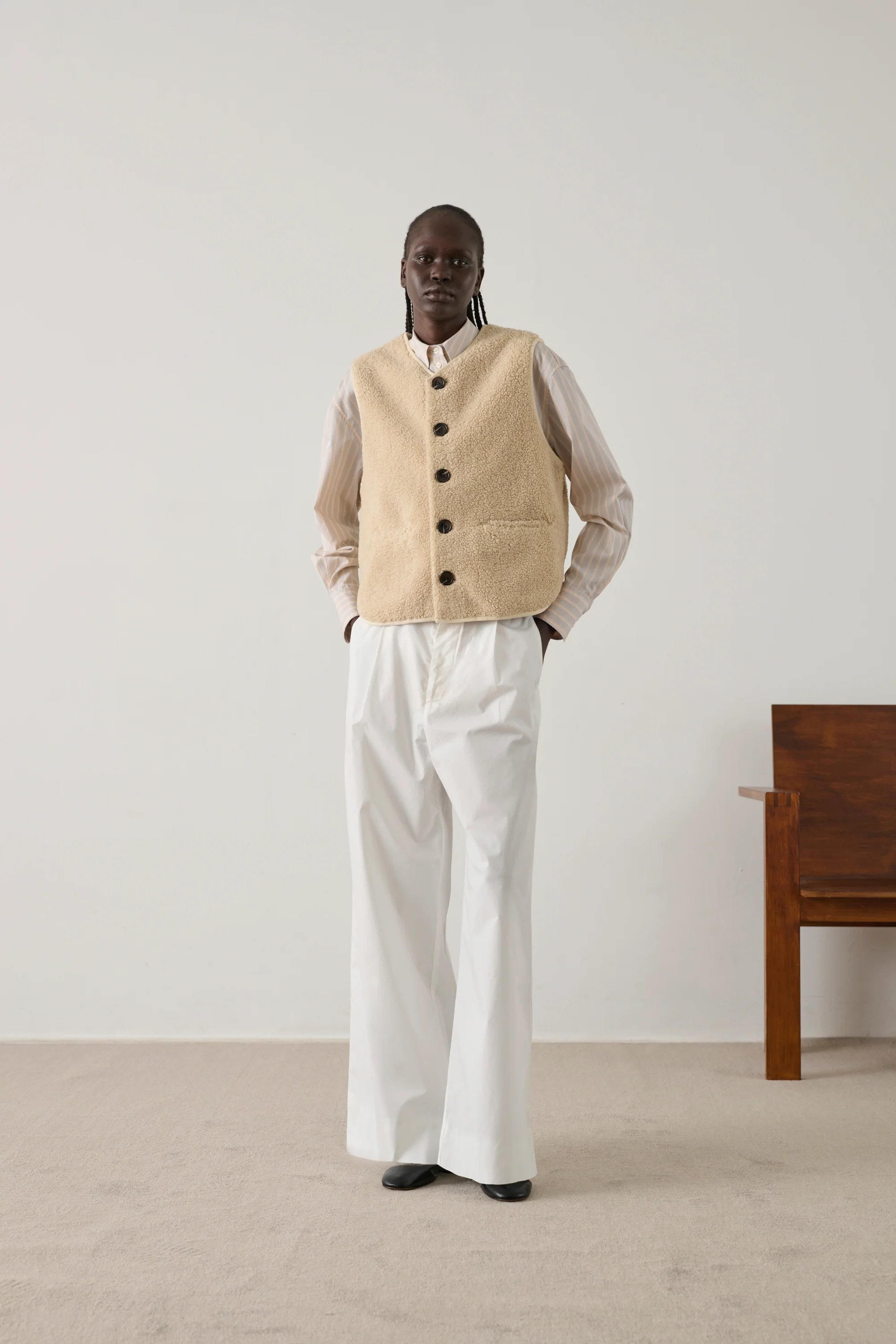 JACKET FUSIL ECRU - Image 4