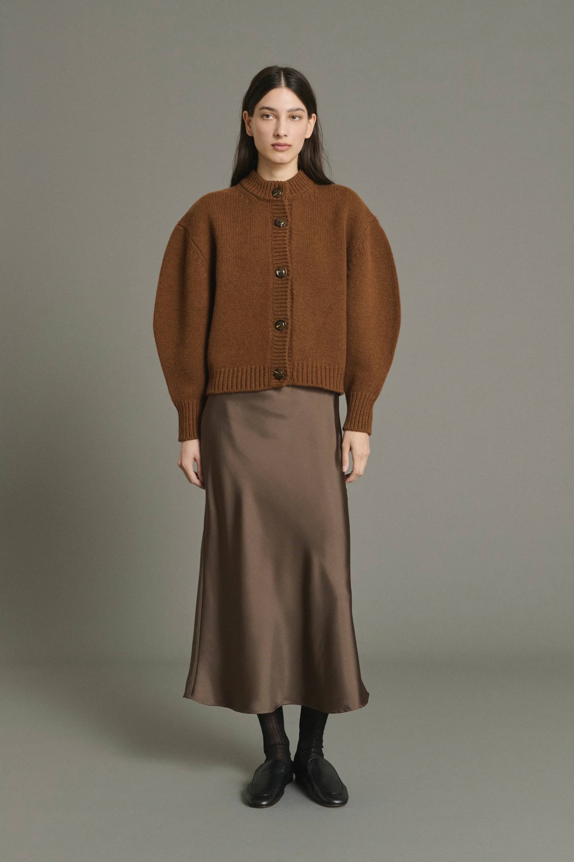 FEVER SKIRT BROWN