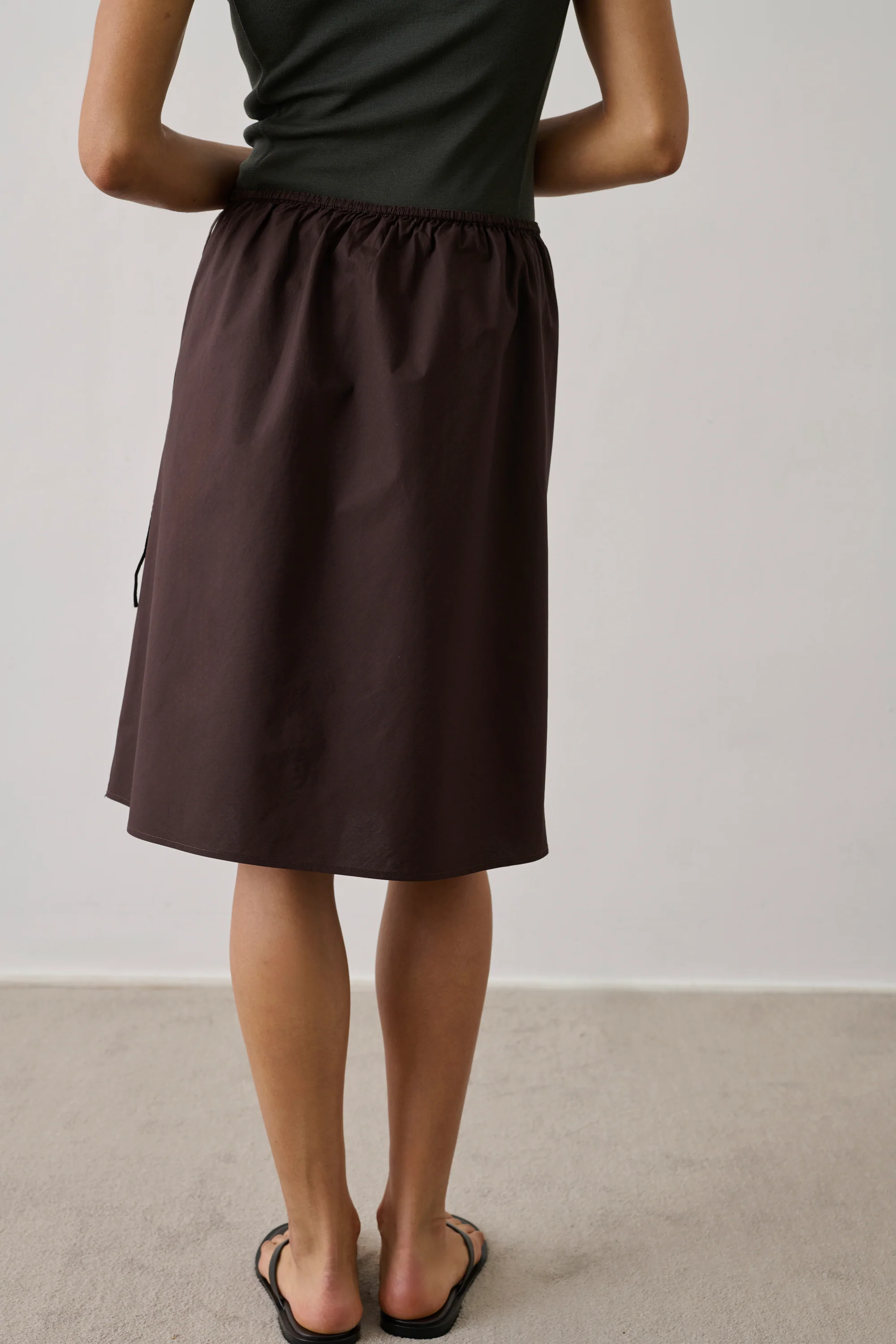 SKIRT HOUNA BROWN - Image 4