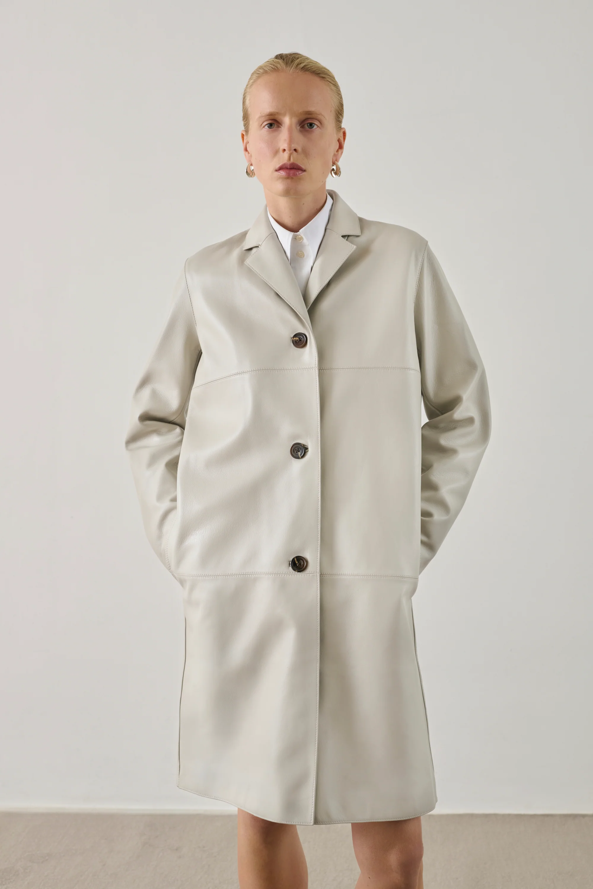 COAT HARDEN GREY - Image 3