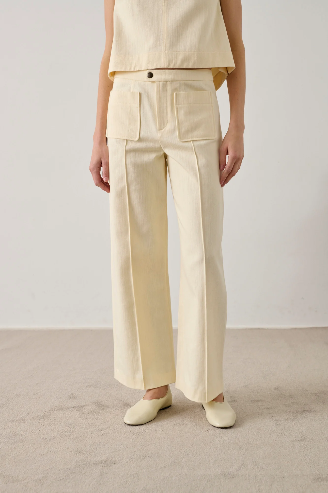 HARRY TROUSERS ECRU - Image 2