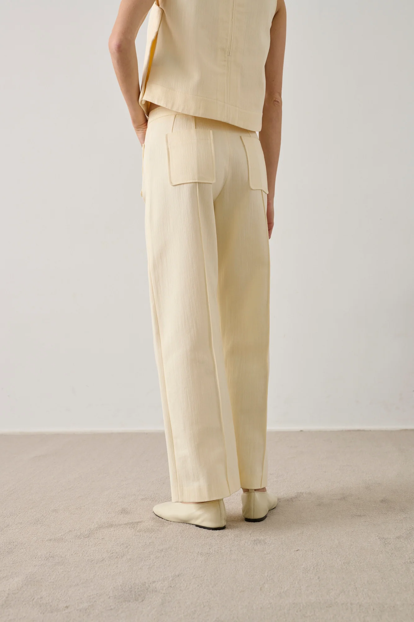 HARRY TROUSERS ECRU - Image 3