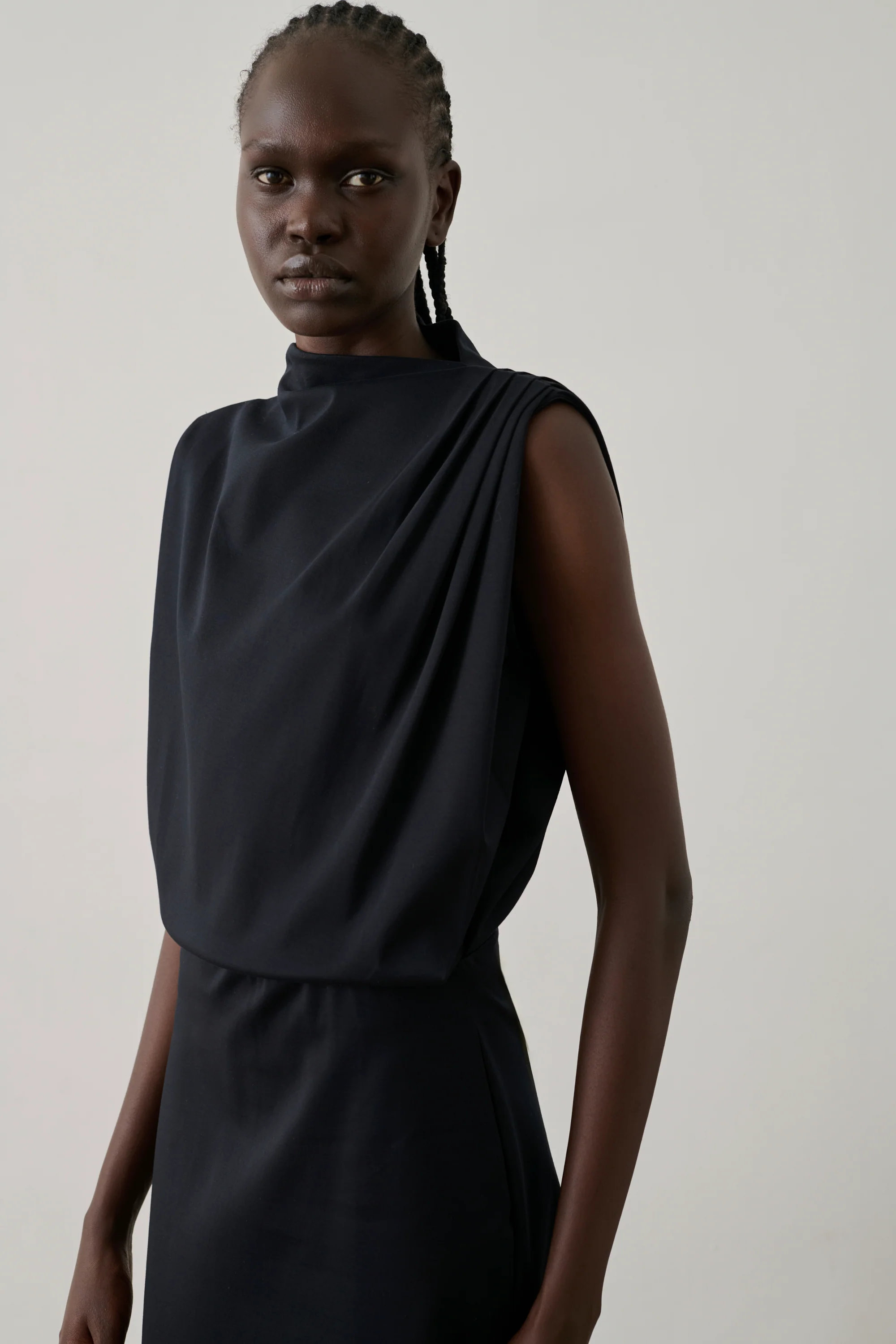 DRESS GEMMA BLACK - Image 3