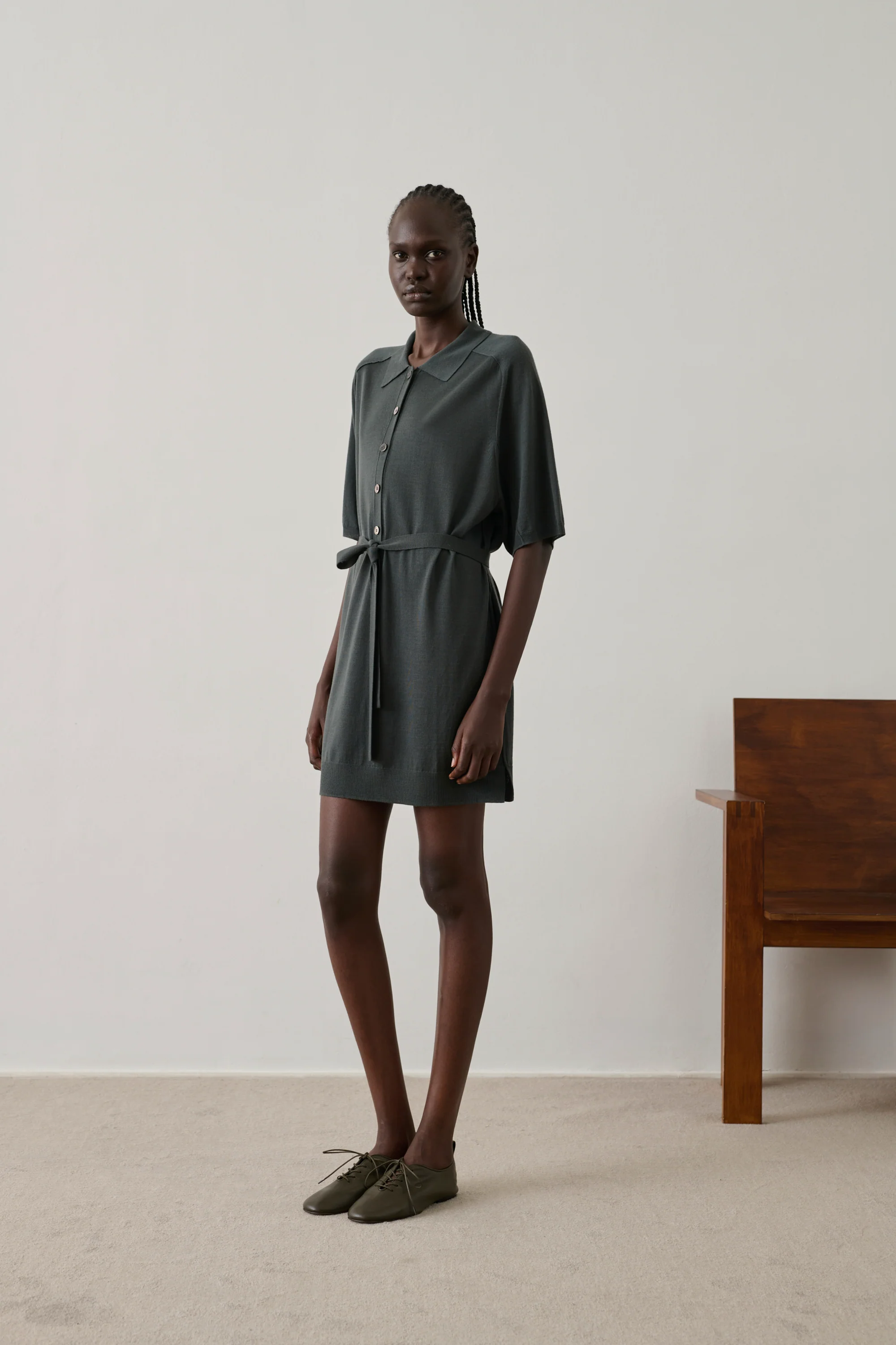 DRESS HILDA GREY