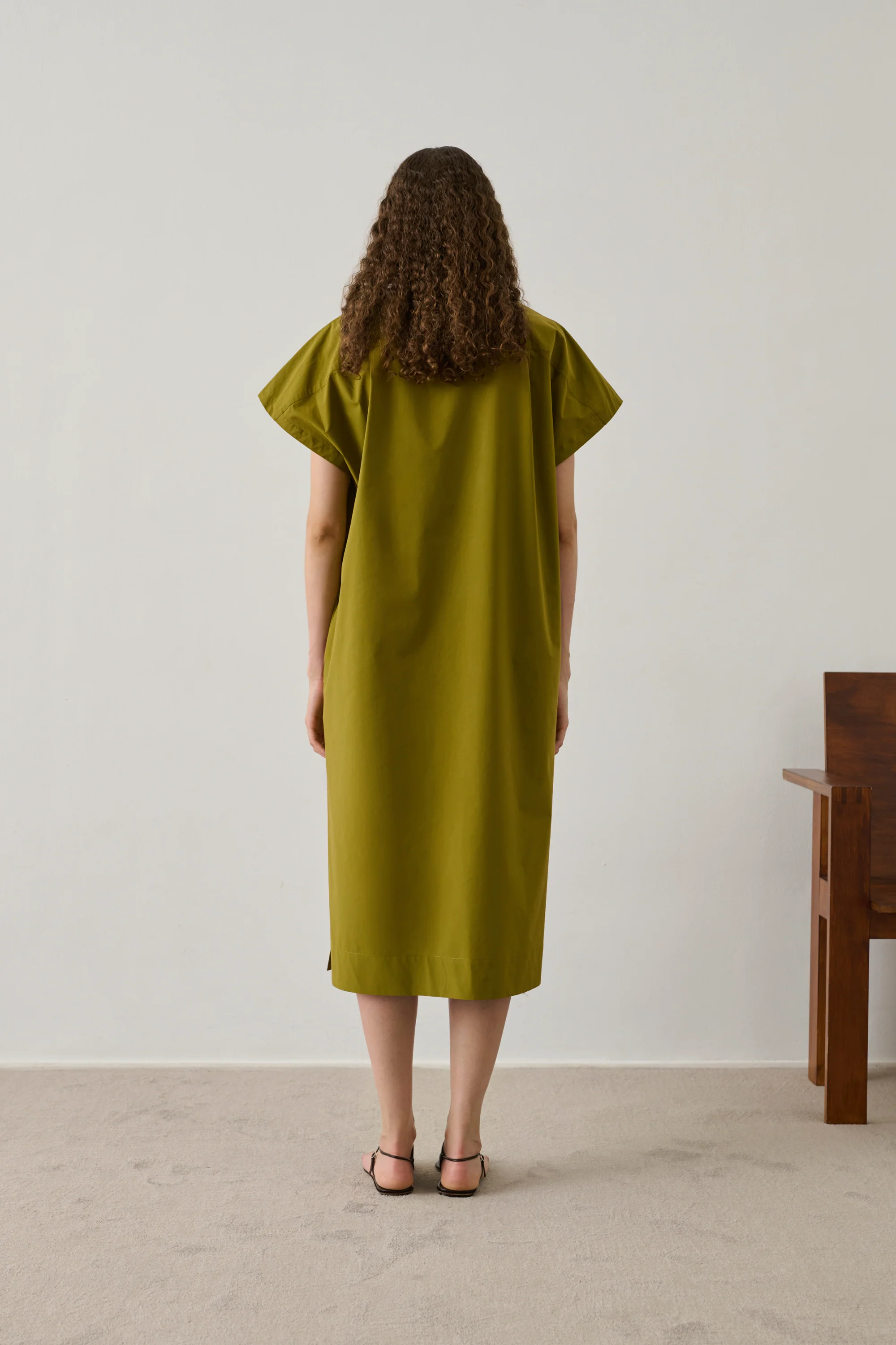 DRESS IANNI GREEN - Image 2