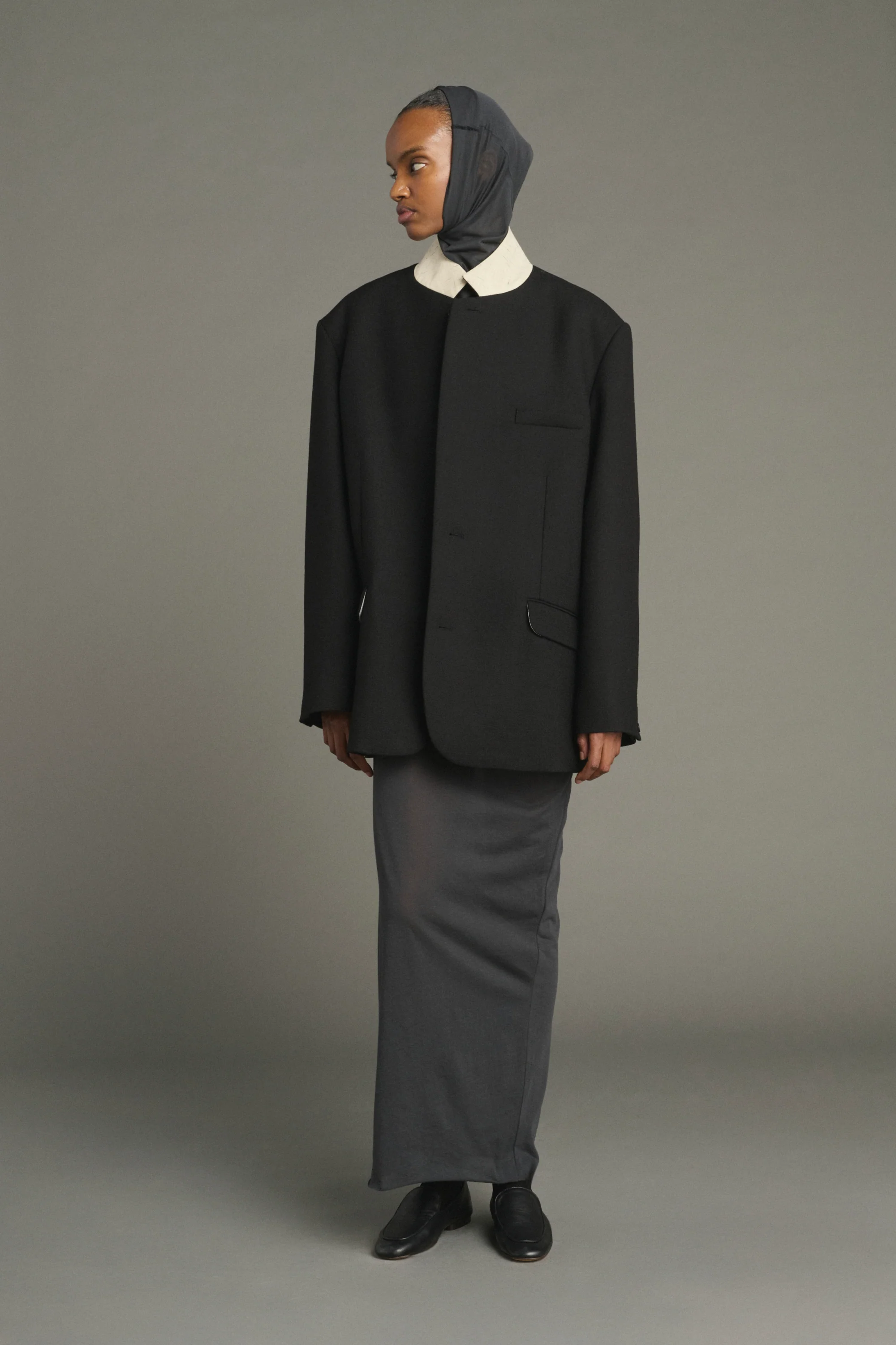 DRESS LOLA GREY - Image 5