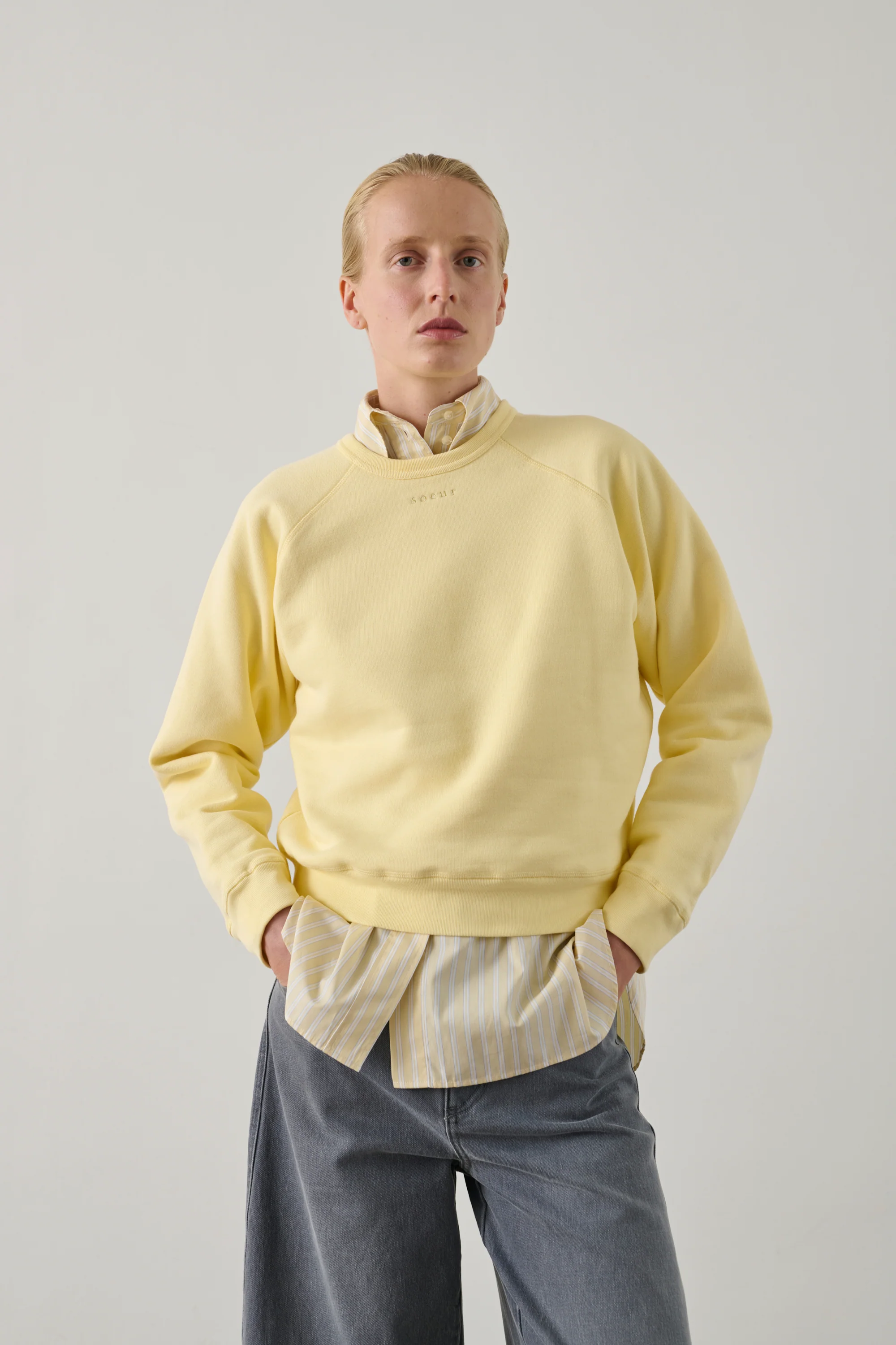 SWEATSHIRT ARTEMIS YELLOW - Image 3
