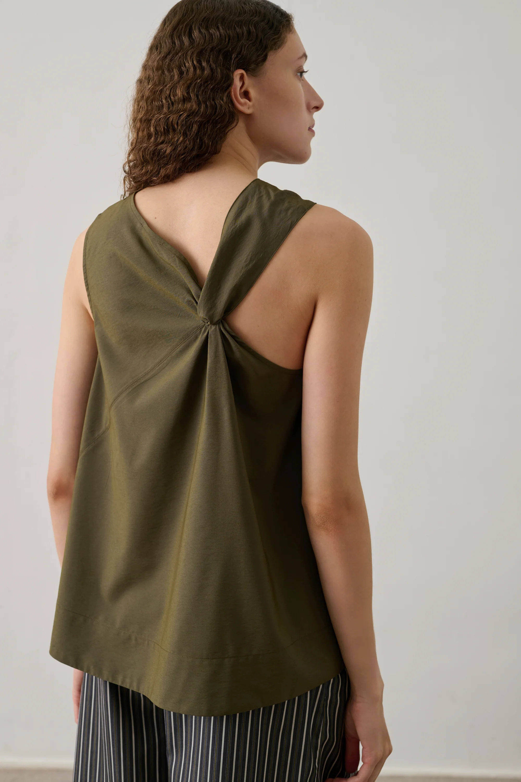 TOP ENORA KHAKI - Image 4