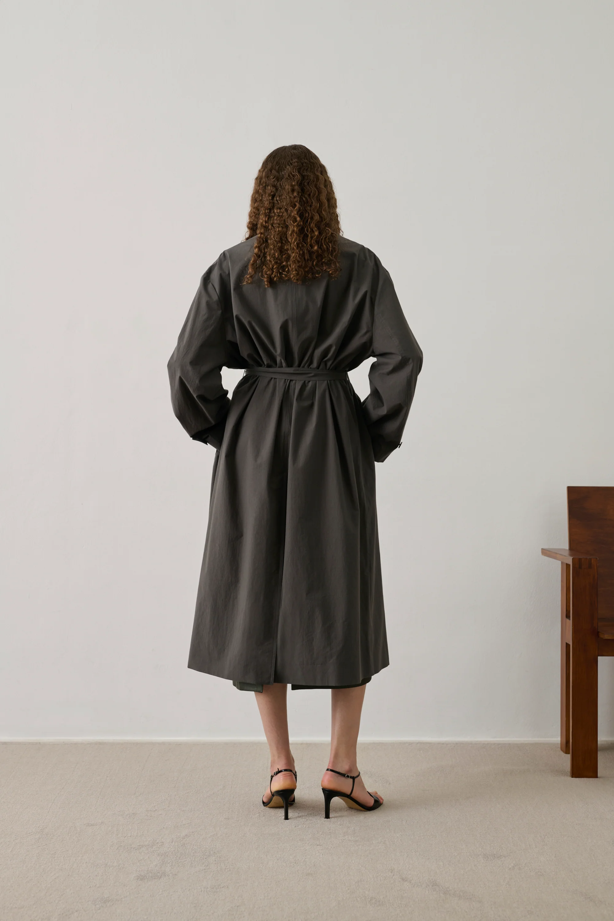 TRENCH HELIO GREY - Image 5