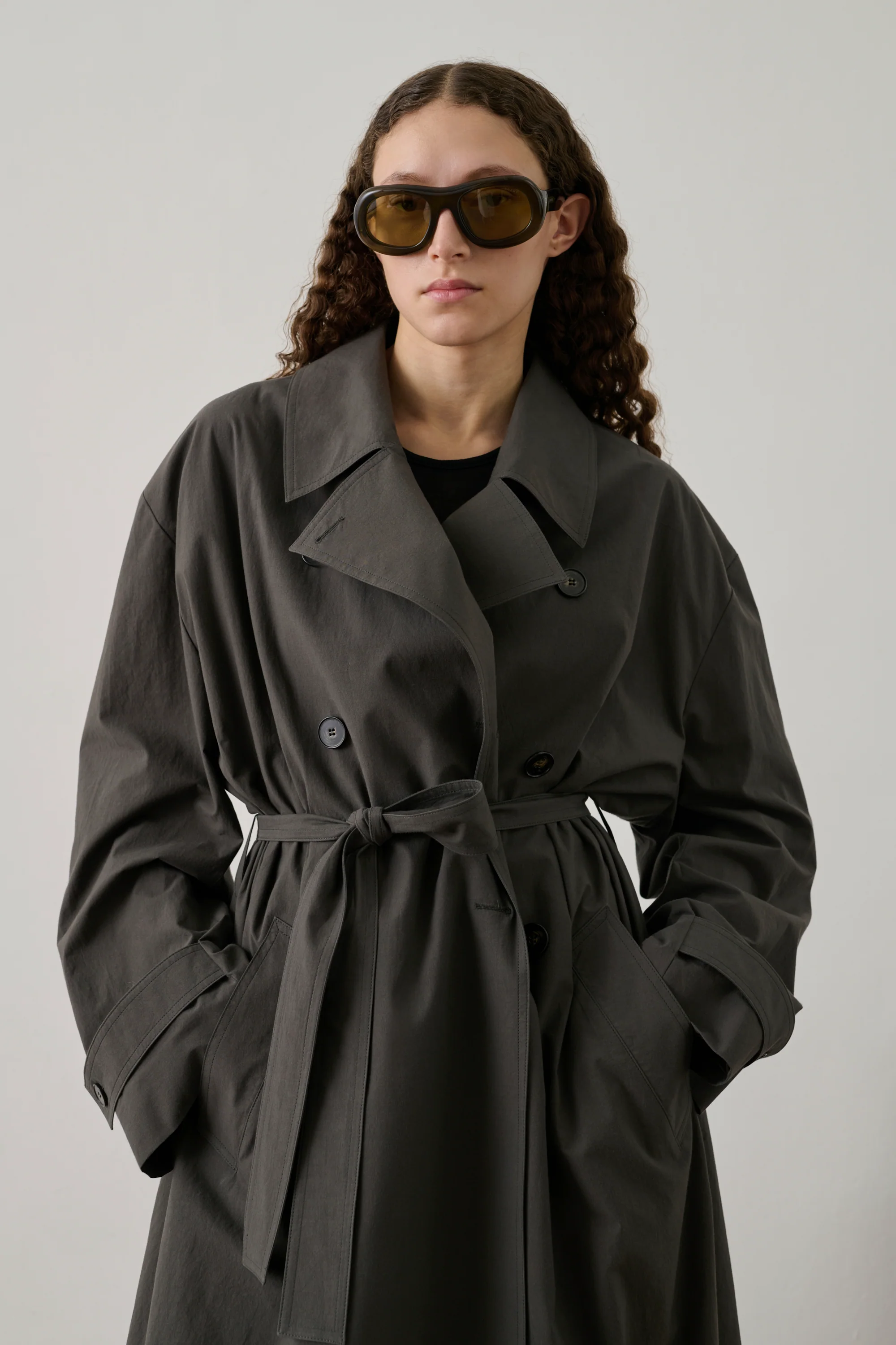 TRENCH HELIO GREY - Image 6