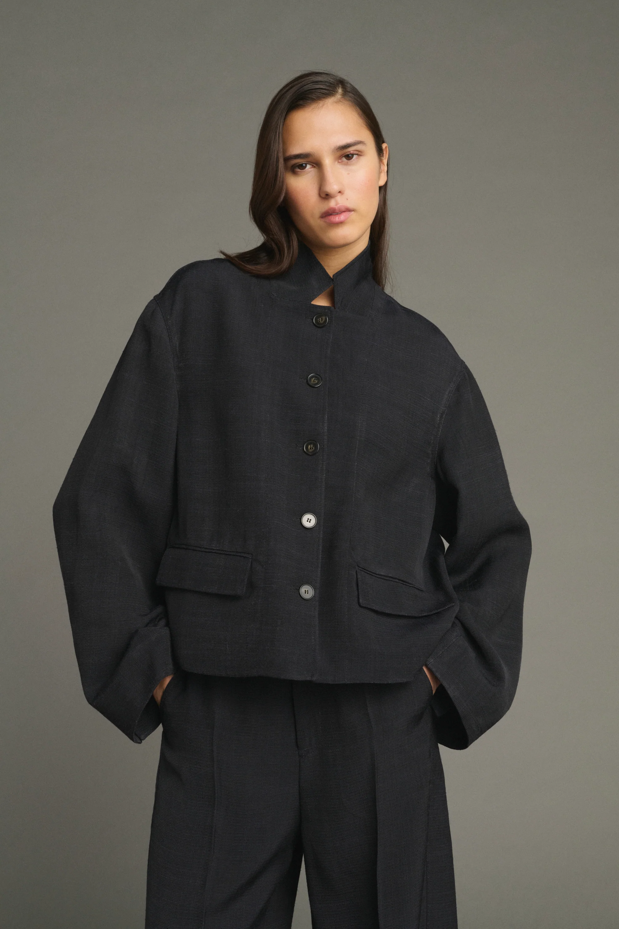 JACKET HOURIA BLACK - Image 3