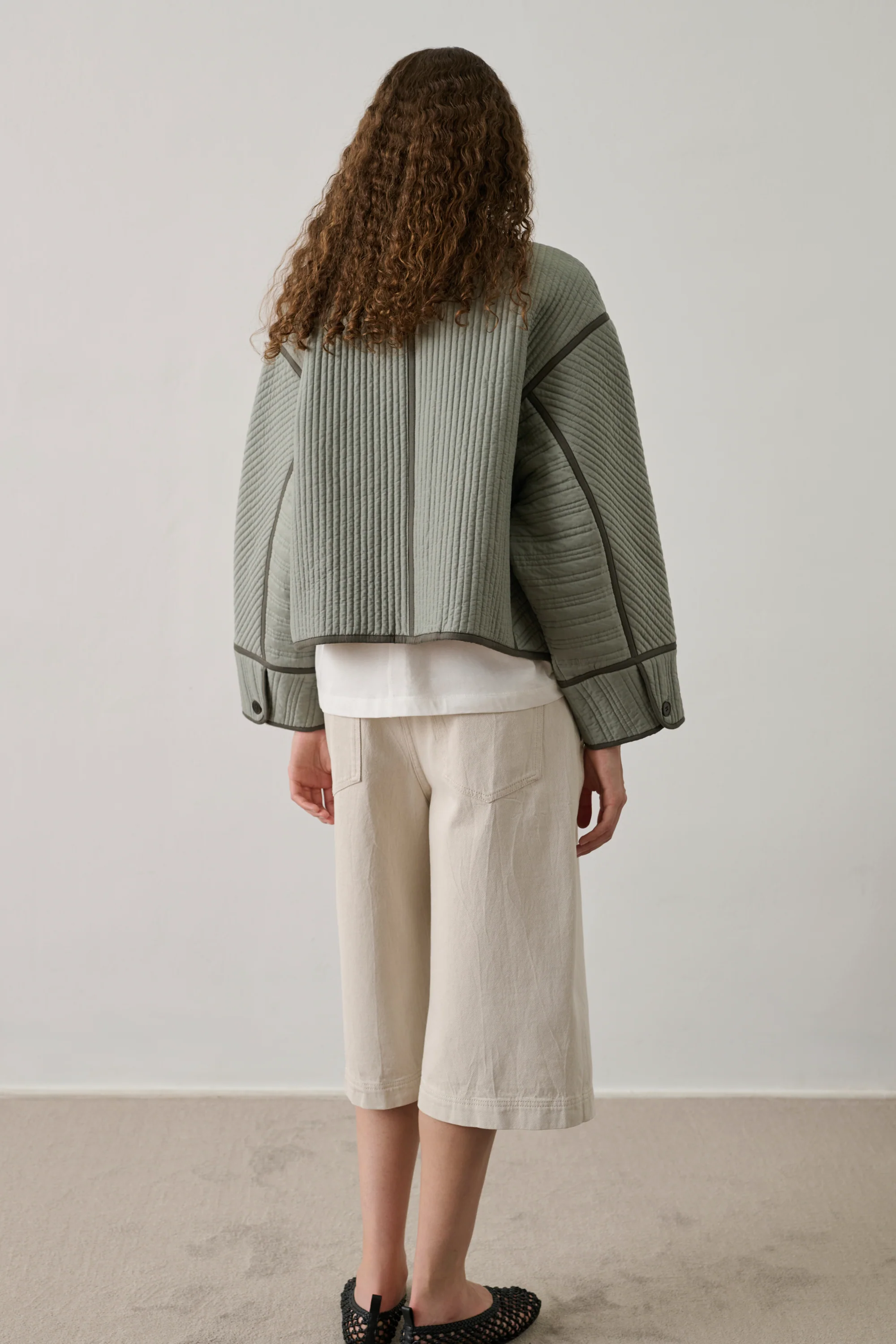 JACKET PATCHOULI GREEN - Image 3